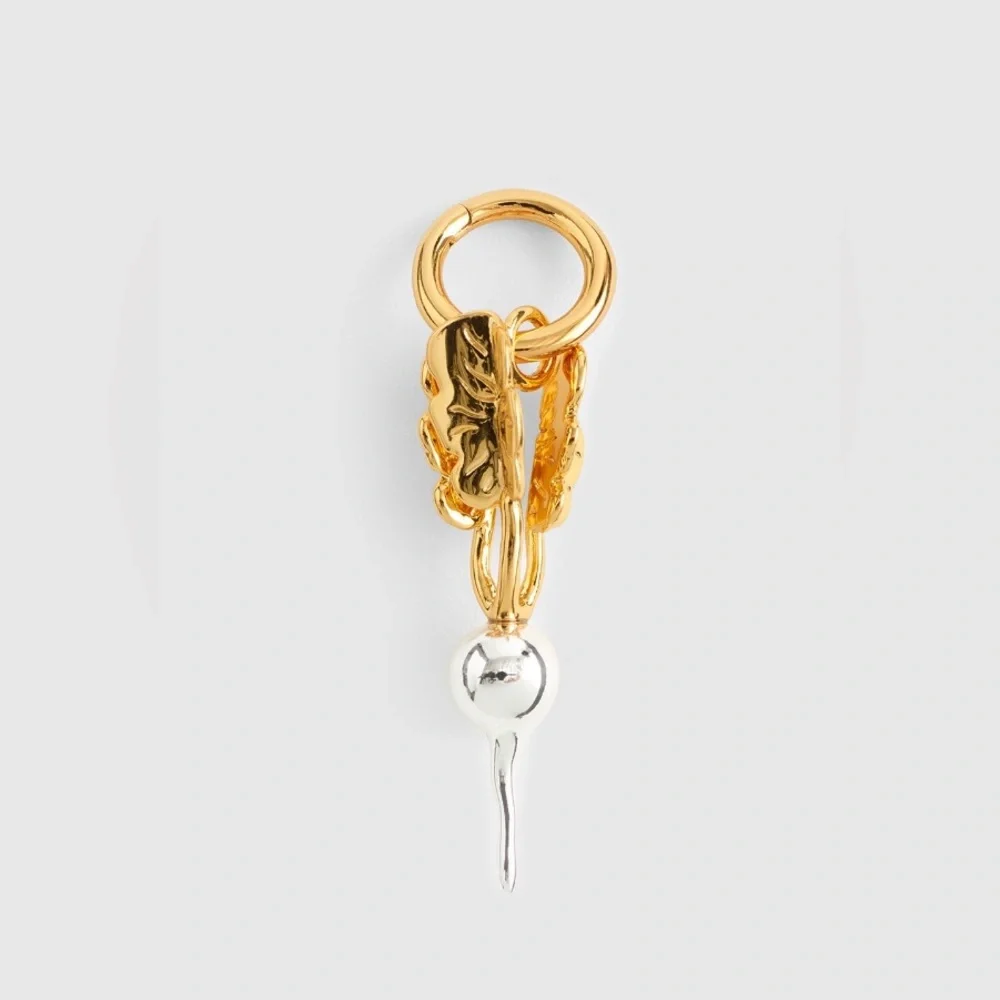 NWT MADEWELL Mixed Metal Radish Charm - Picture 1 of 7
